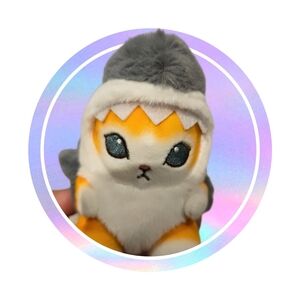 Cute cat Shark Keychain